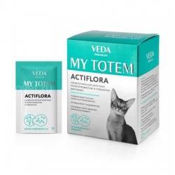 Актифлора для кошек упаковка 30 пакетов.